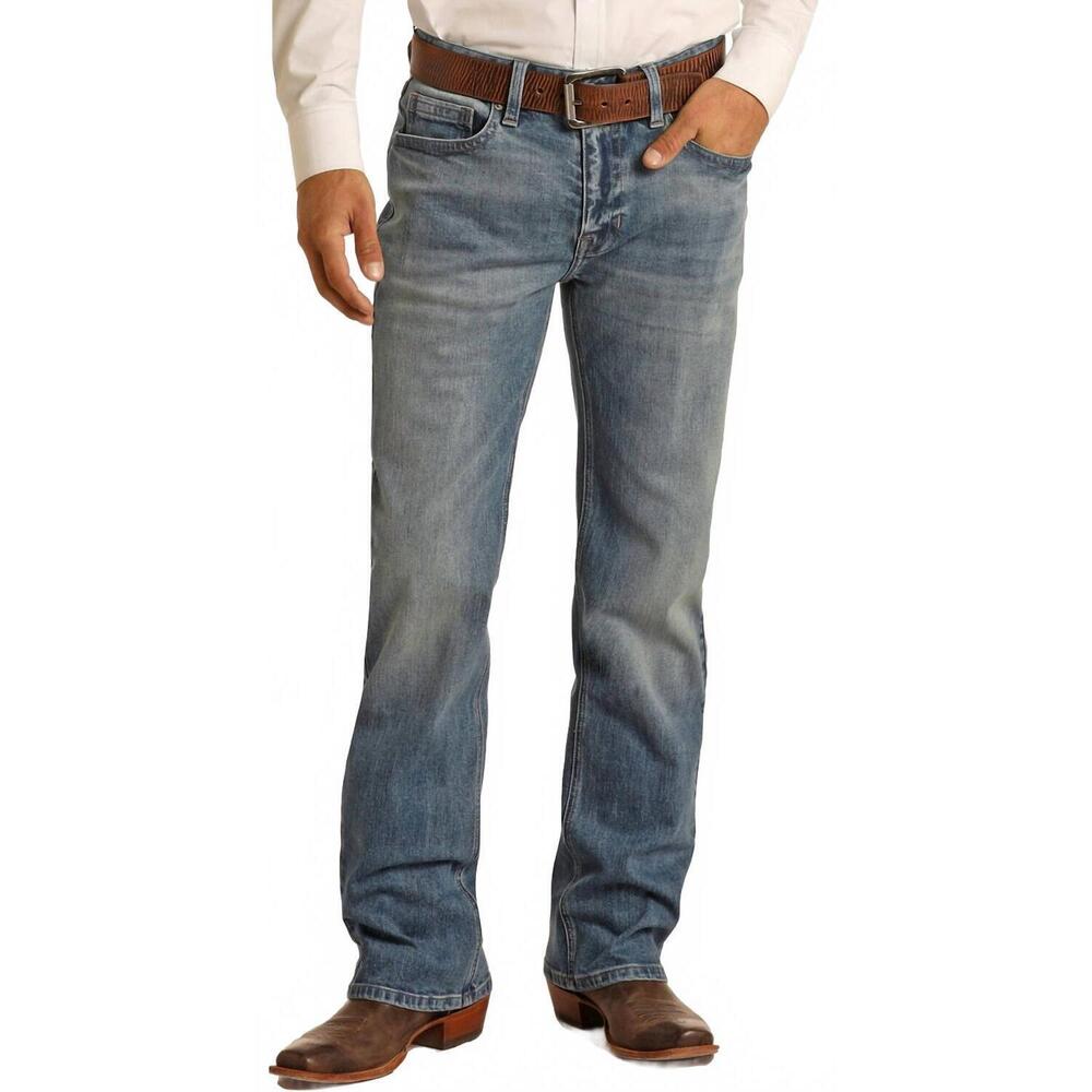 NEW PANHANDLE reflex double barrel jeans in light wash